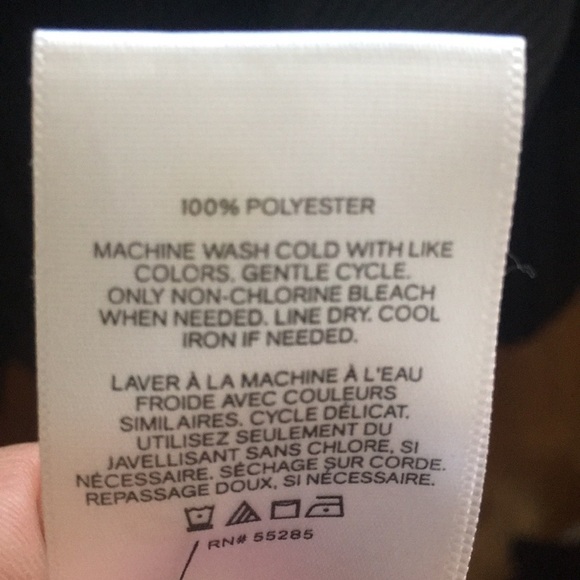 Express Black Fancy Top - Picture 7 of 11